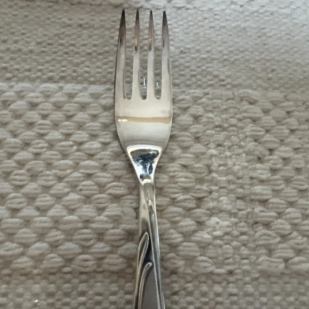 VERY RARE 1939 Art Nouveau Bader 100 Heavy German Silverplate Flatware‎